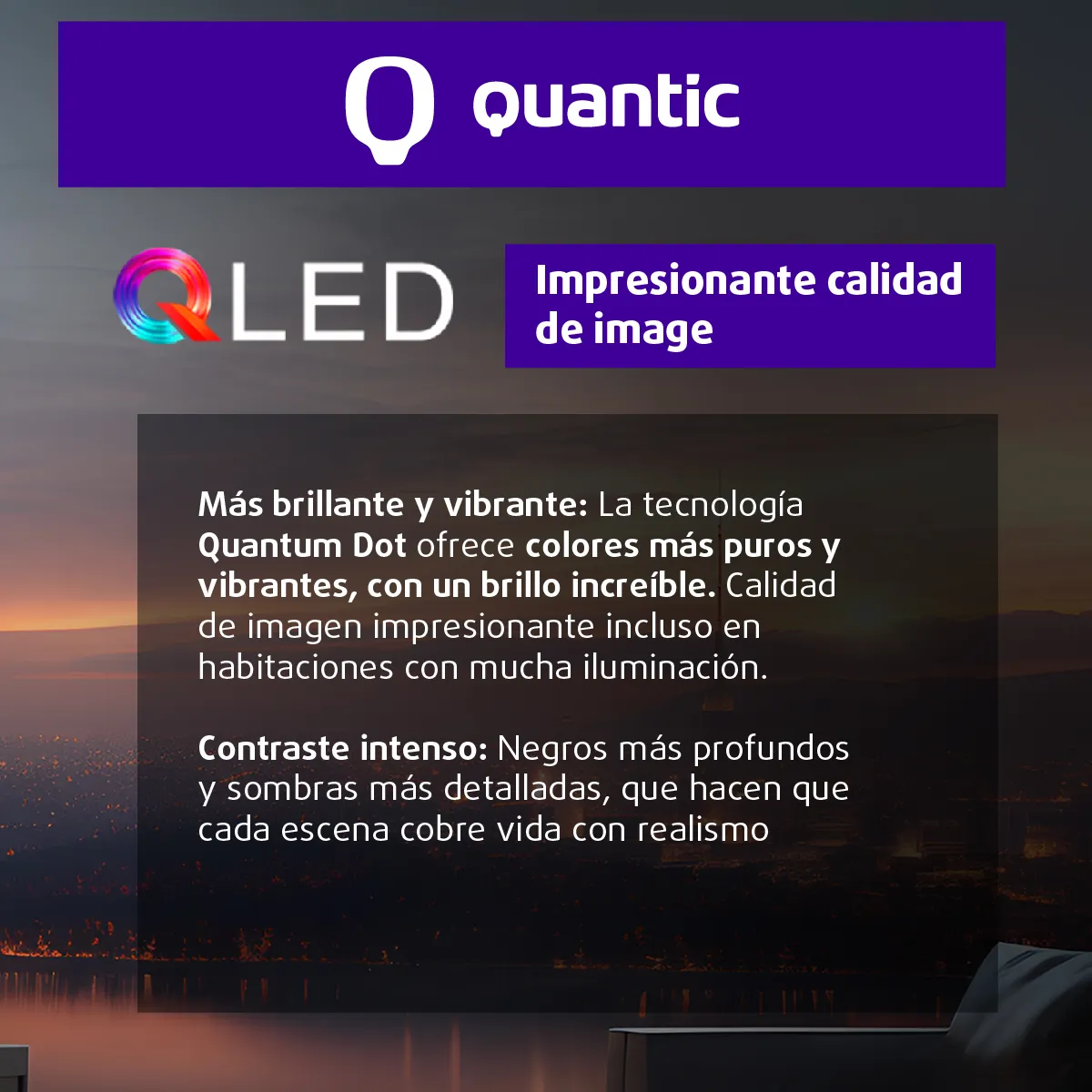 Smart TV LED 32" Quantic QT32HDWEB HD - Image 5