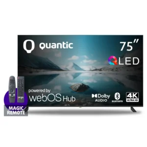 Tv QLed 75" Quantic QT75QLDWEB UHD Smart